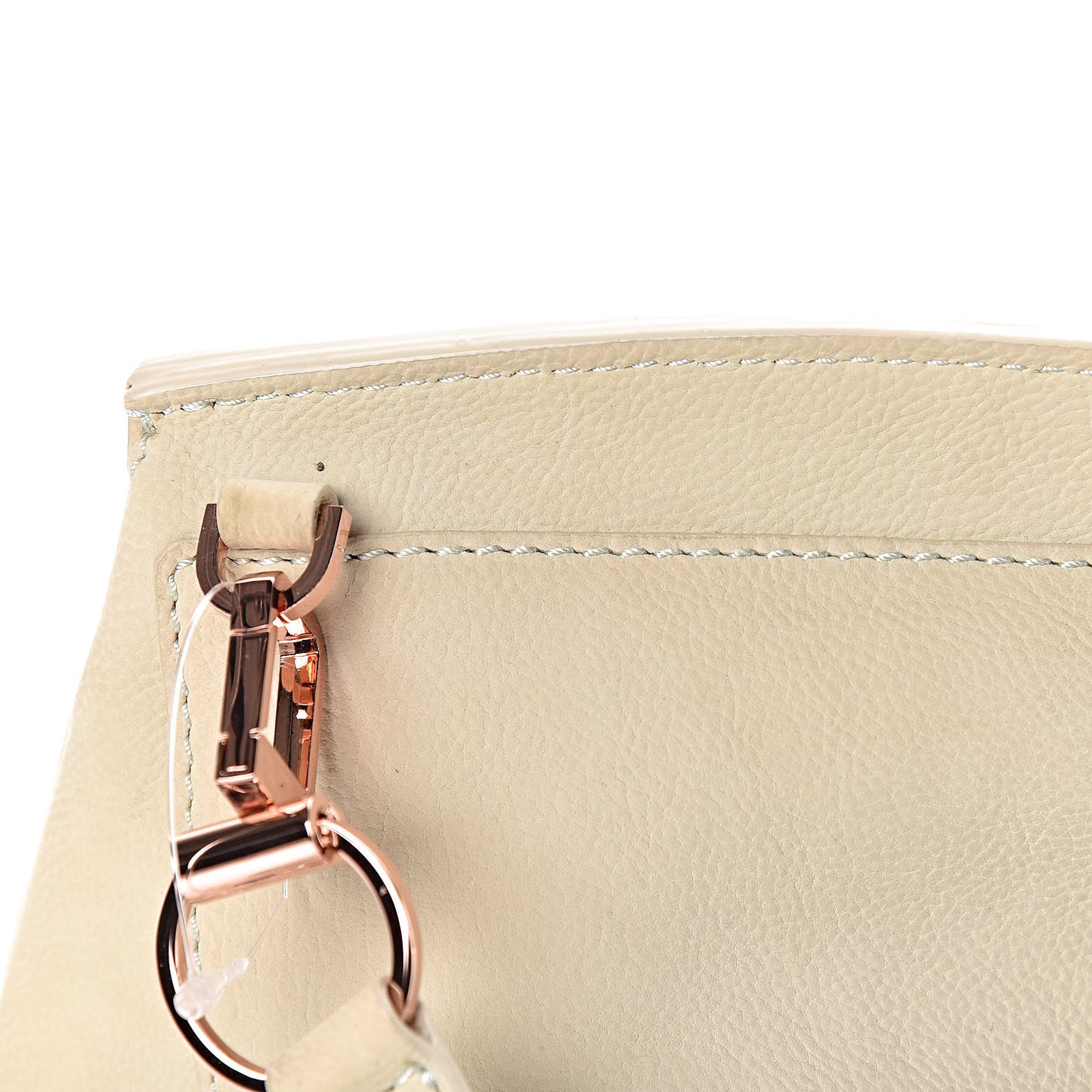 Calfskin Small Marion Tote Aloe Rose Gold Hardware
