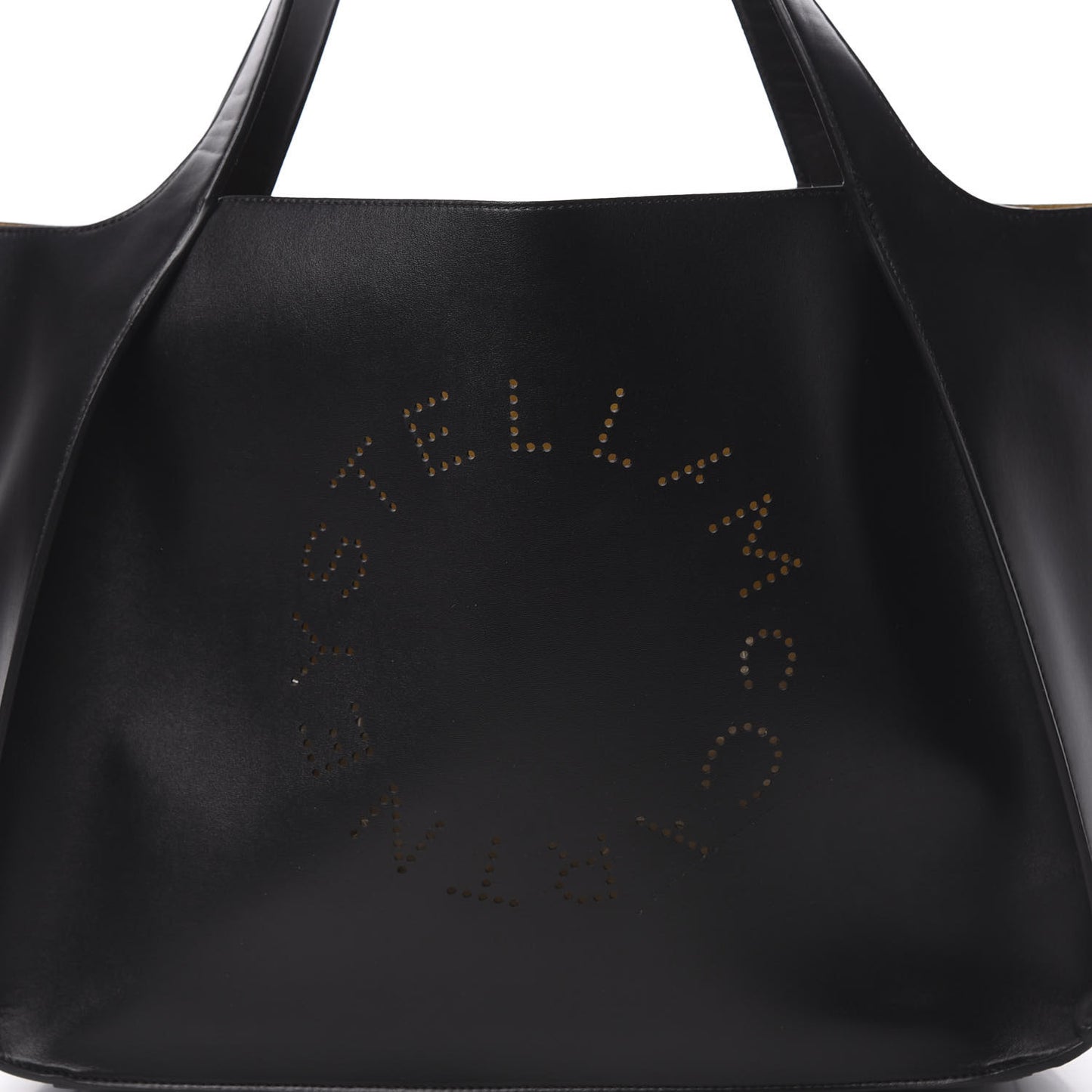 Eco Alter Nappa East West Perforated Tote Black