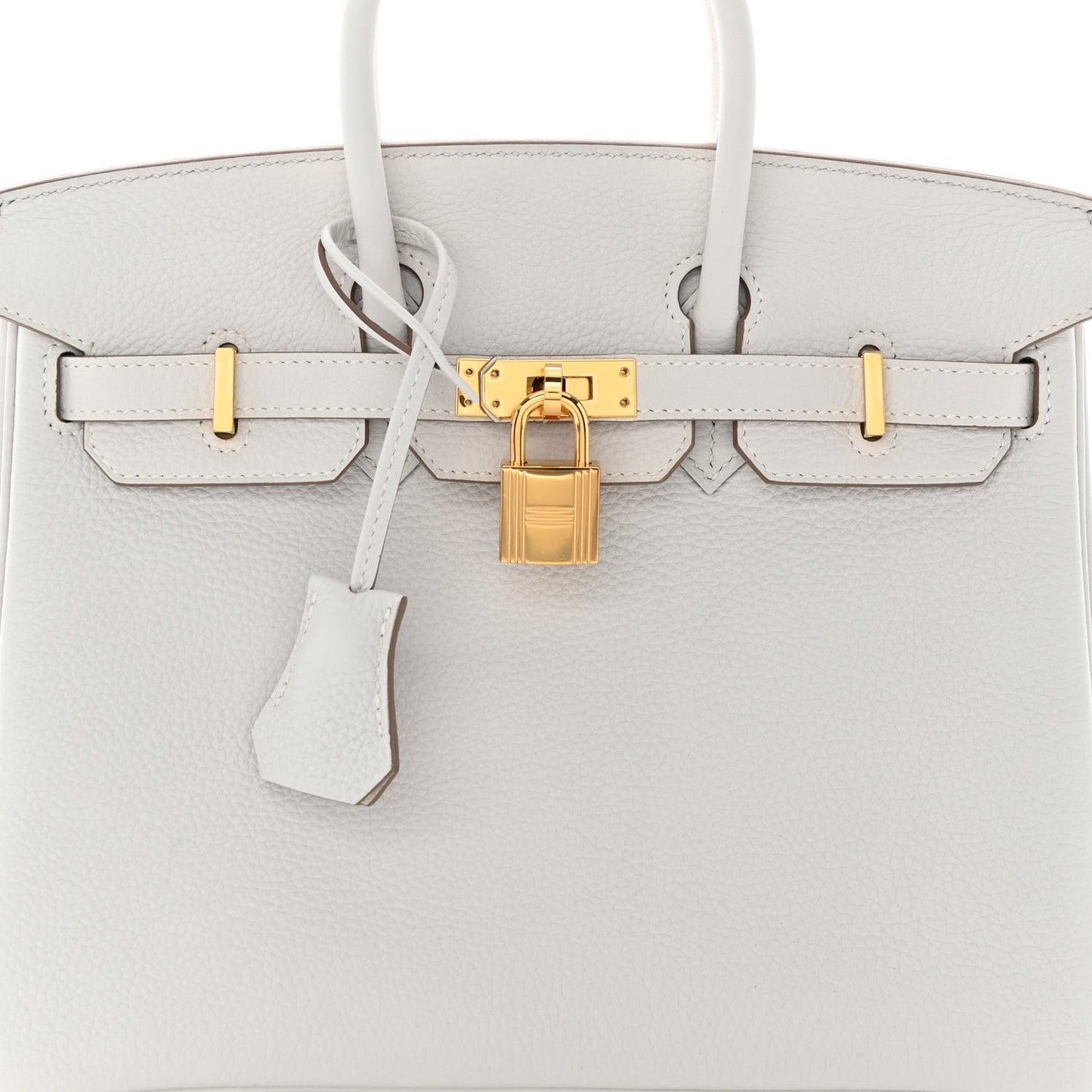 Togo Birkin 25 Gris Pale