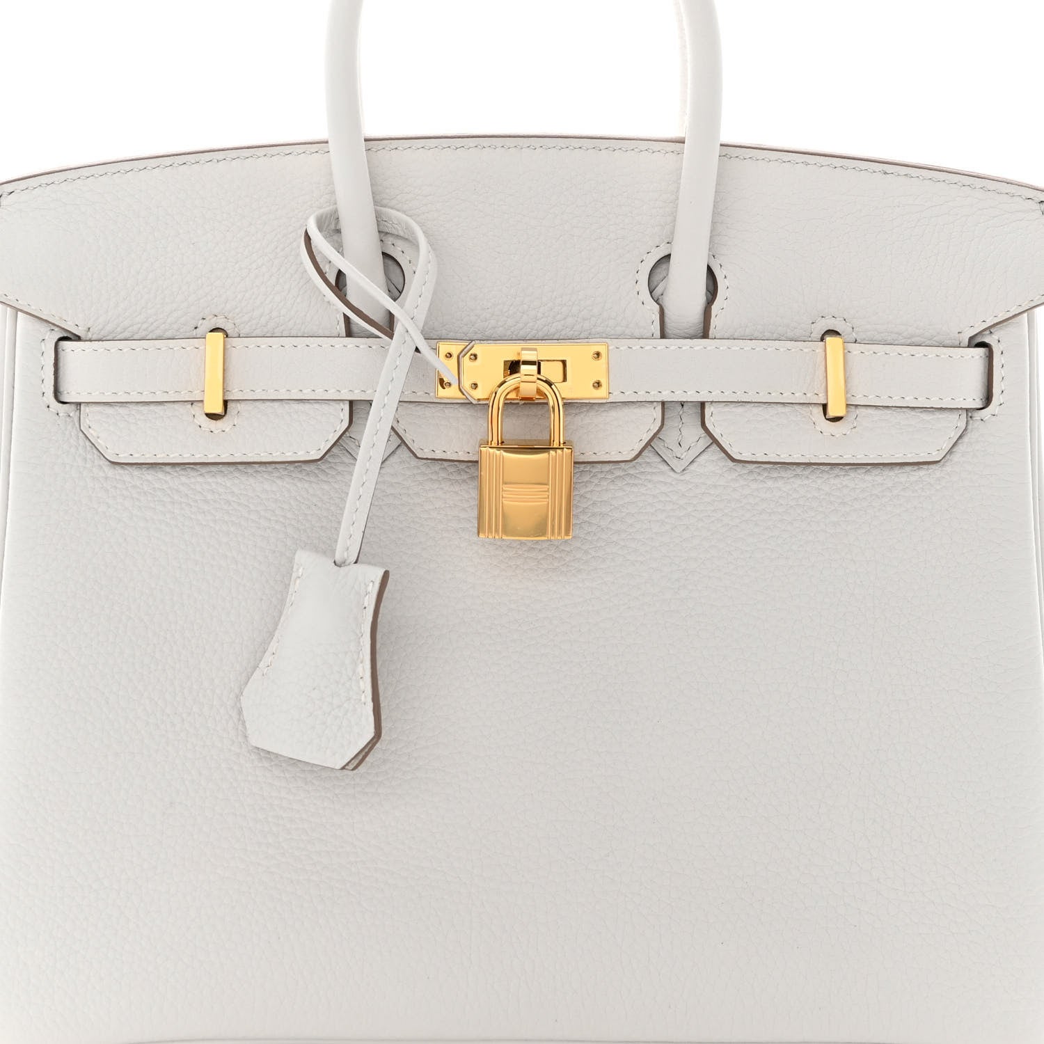 Hermes Togo Birkin 25 Gris Pale 7 of 12