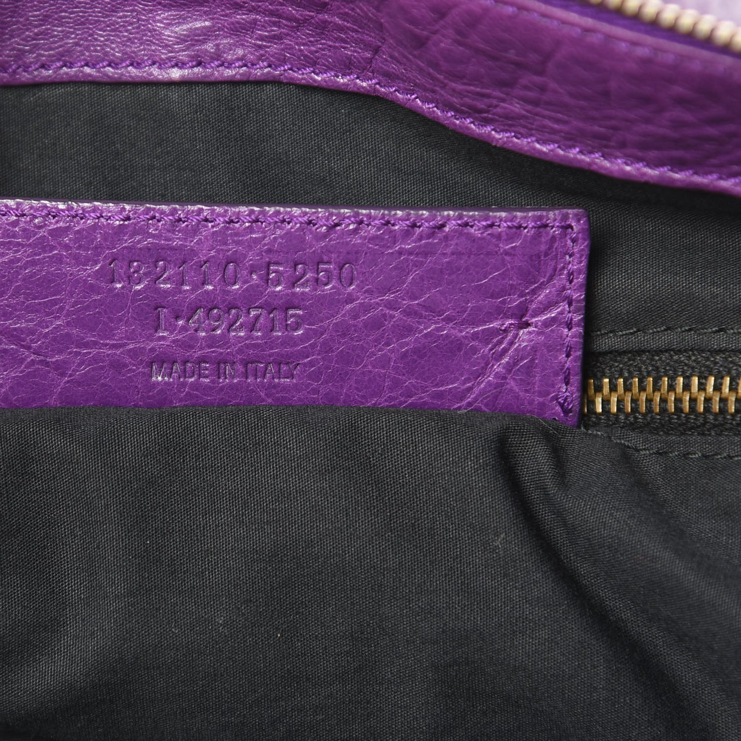 Agneau Classic Hardware Work Ultraviolet