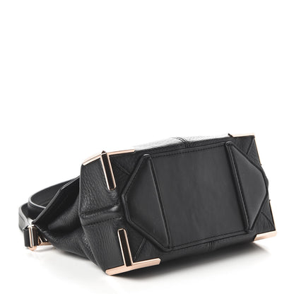 Alexander Wang Calfskin Marion Tote Soft Black Rose Hardware 4 of 9
