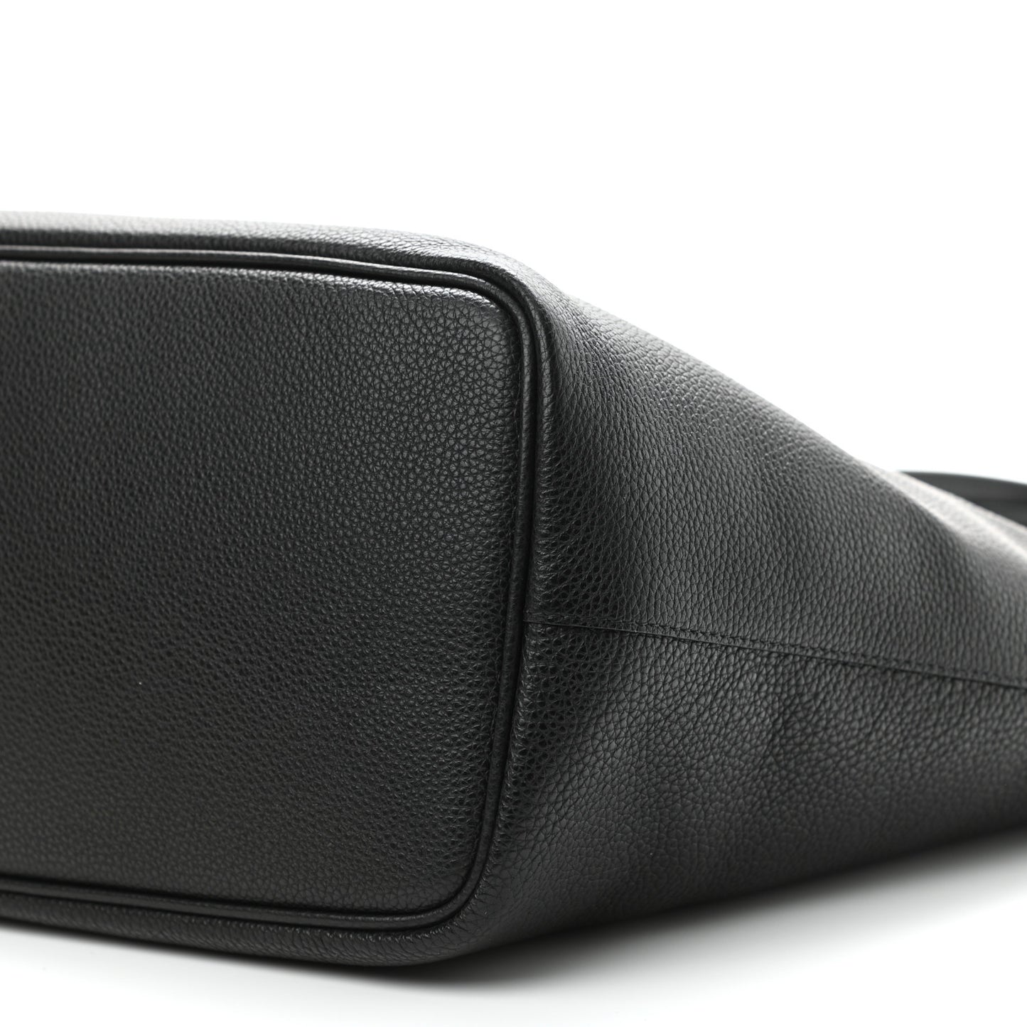 Calfskin Medium Gancini Tote Black