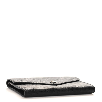 Louis Vuitton Empreinte Compact Curieuse Wallet Black 4 of 7