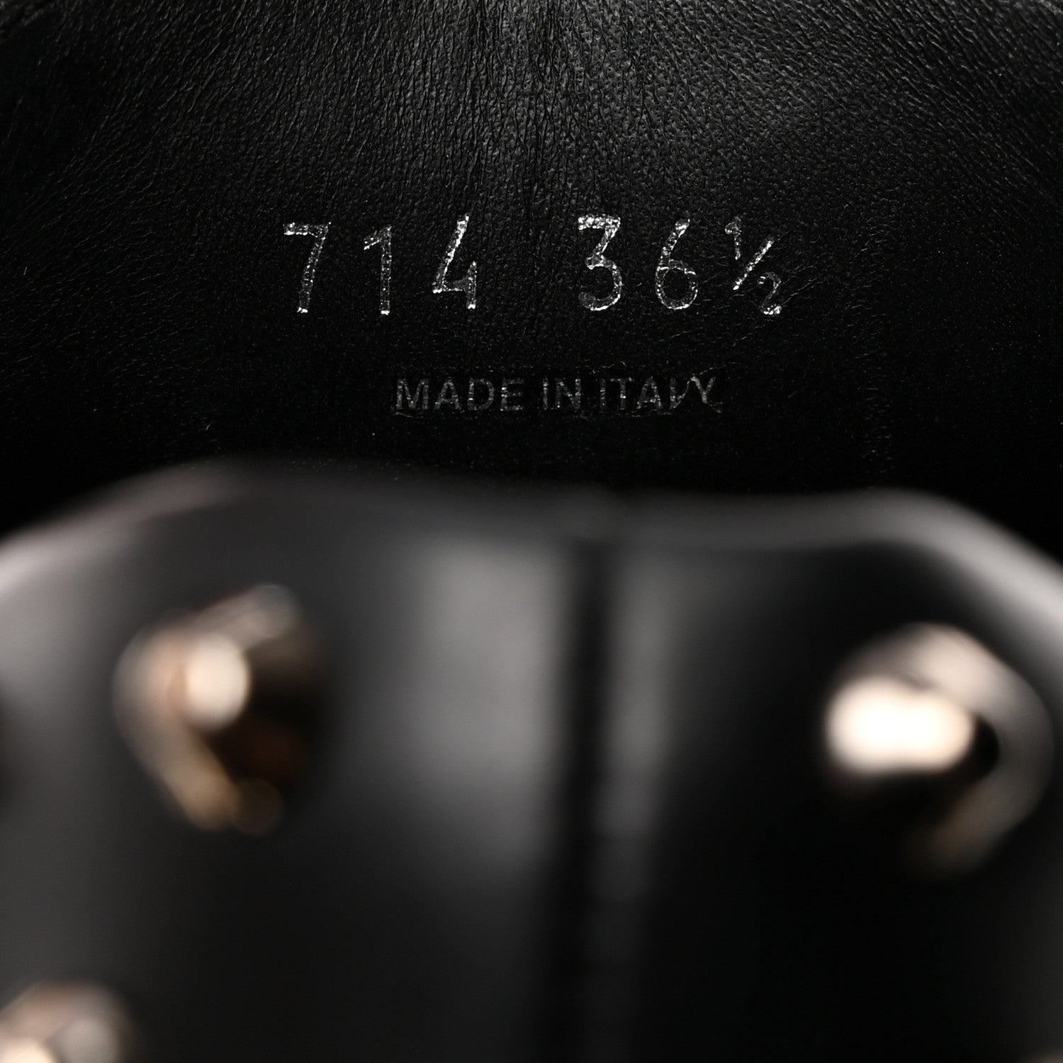 Prada Spazzolato Rois Studded Lace Up Monolith 55mm Derby Loafers 36.5 Black 7 of 9