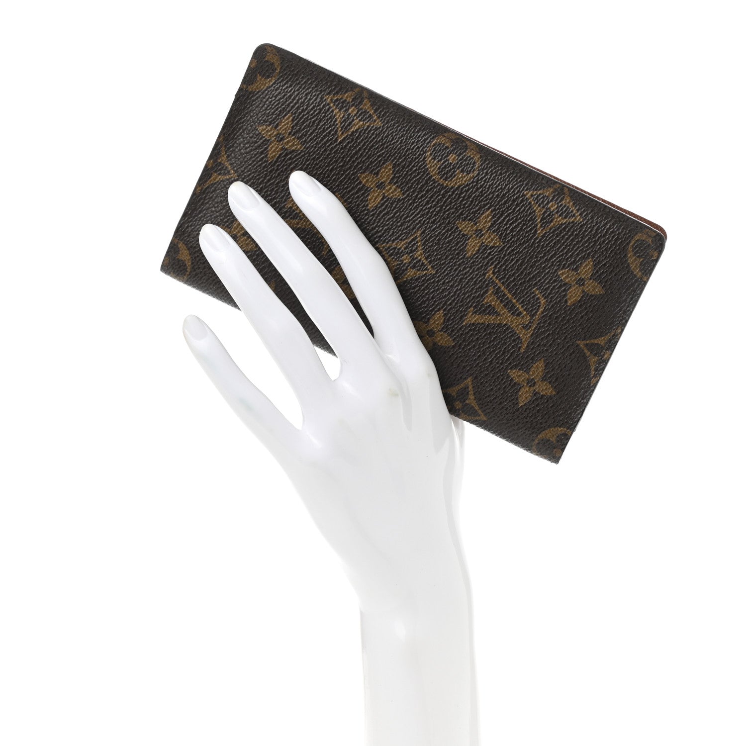 Louis Vuitton Monogram Checkbook Holder Case Wallet 2 of 7