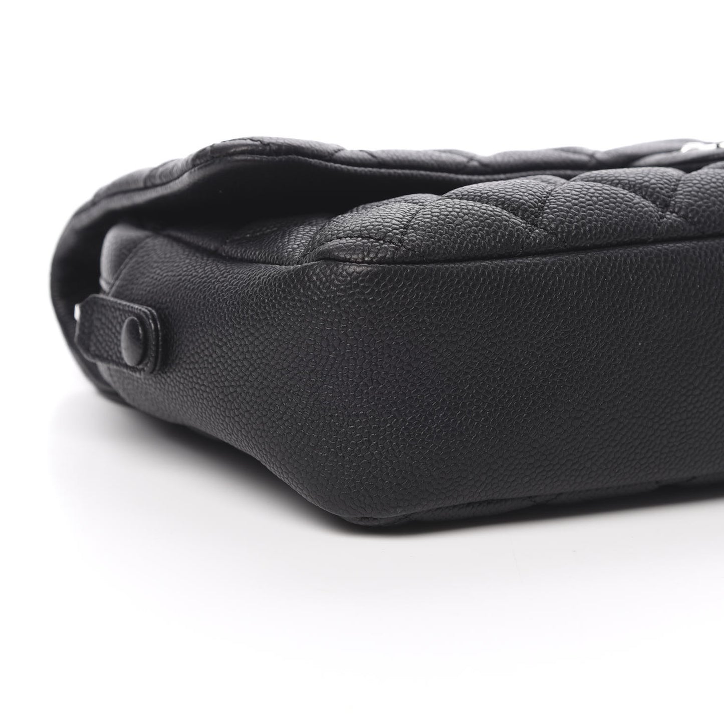 Caviar Quilted Jumbo Easy Flap Black