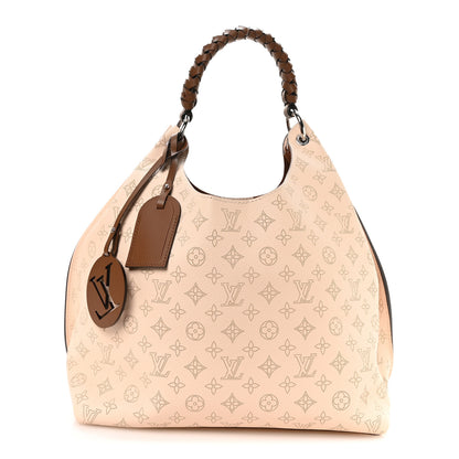 Louis Vuitton Mahina Carmel Hobo Creme 1 of 9