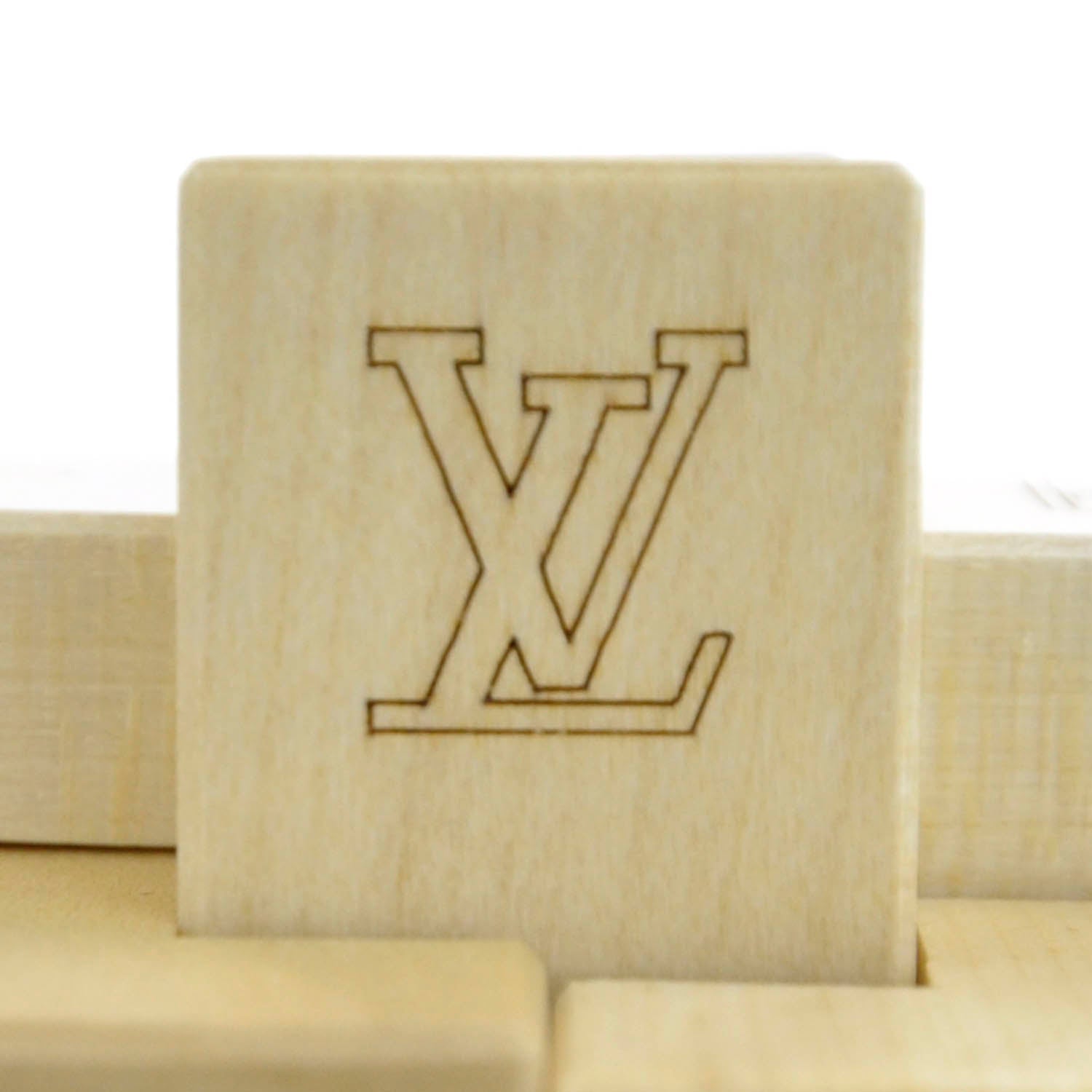 Louis Vuitton Le Pateki Wood Cube Puzzle 3 of 5