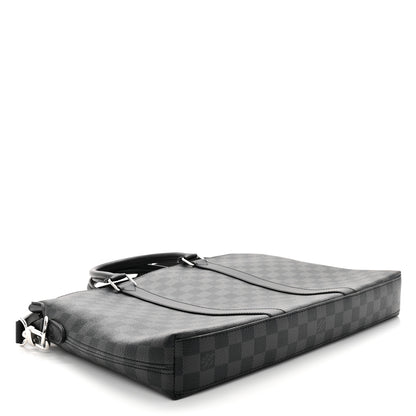 Louis Vuitton Damier Graphite Anton Briefcase 4 of 11