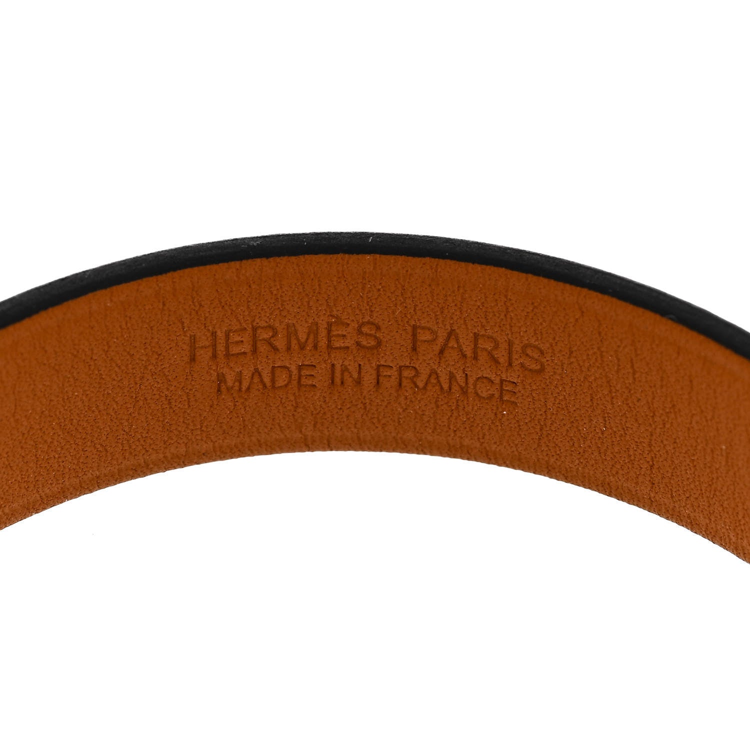 Hermes Epsom Tonight Bracelet T4 Black 4 of 7
