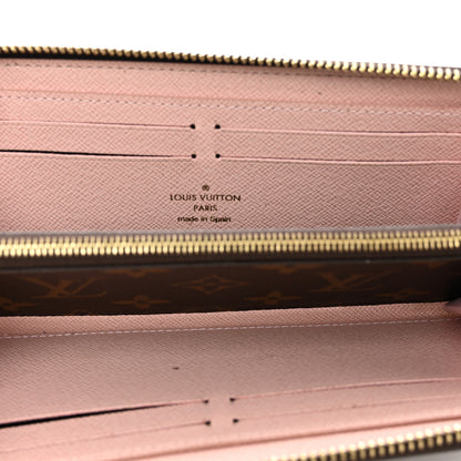 Louis Vuitton Monogram Clemence Wallet Rose Ballerine 5 of 7