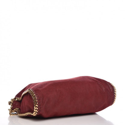 Stella McCartney Shaggy Deer Falabella Fold Over Tote Plum 4 of 8