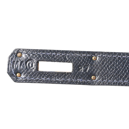 Hermes Courchevel Kelly Sellier 32 Bleu Marine 7 of 10
