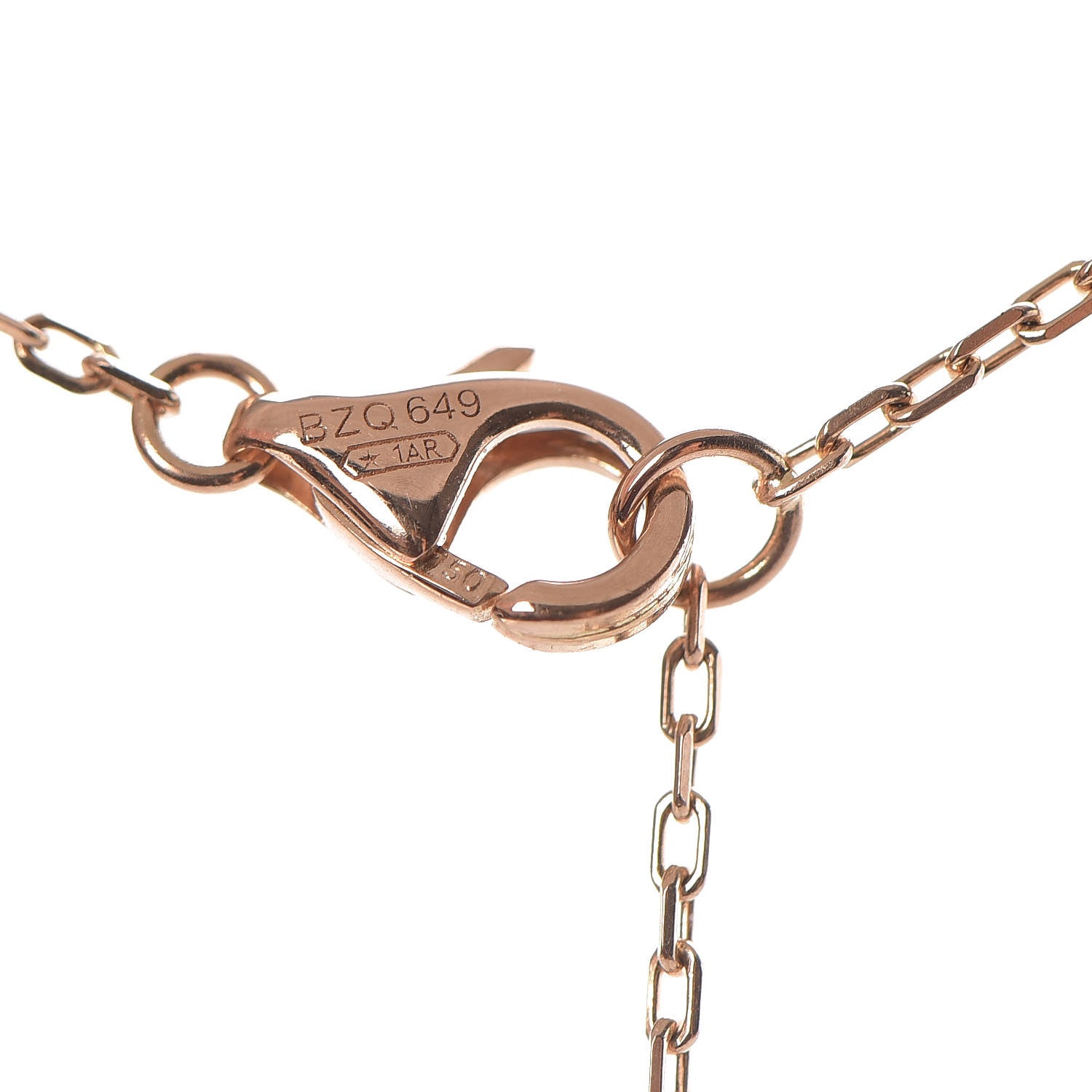 Cartier 18K Pink Gold Diamond D'Amour Heart Pendant Necklace 5 of 6