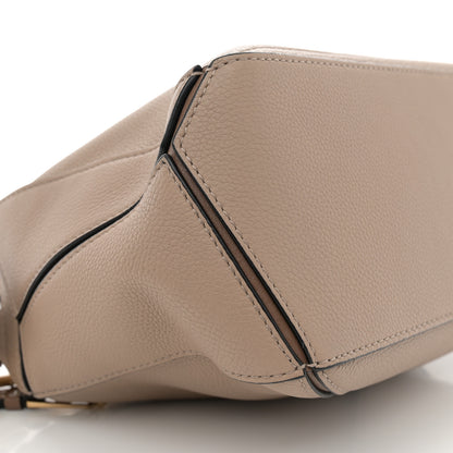 Loewe Grained Calfskin Small Puzzle Bag Sand Mink 8 of 11