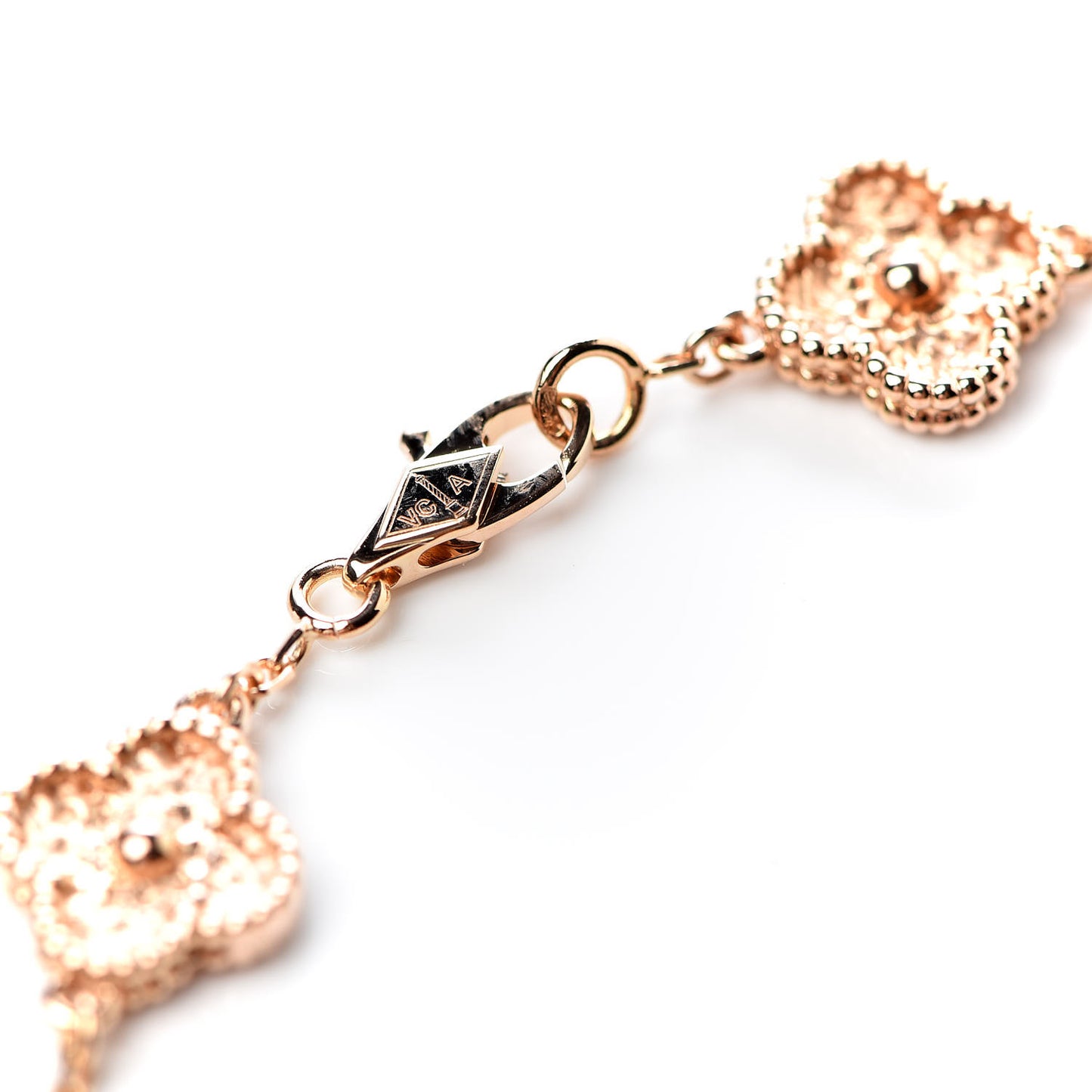 18K Rose Gold 6 Motifs Sweet Alhambra Bracelet