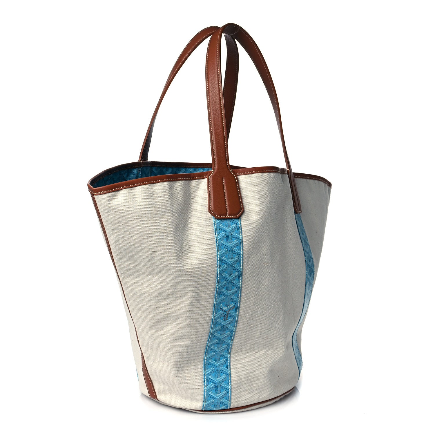 Goyard Goyardine Reversible Belharra Light Blue 5 of 12
