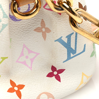 Louis Vuitton Monogram Multicolor Beverly MM White 12 of 13