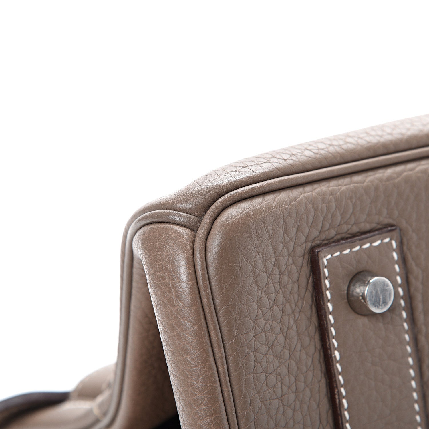 Hermes Taurillon Clemence JPG Birkin 42 Etoupe 8 of 16
