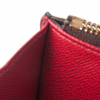 Louis Vuitton Monogram Emilie Wallet Red 7 of 7
