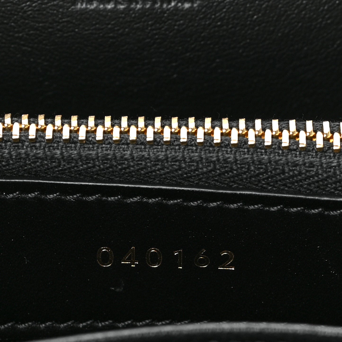 Satinated Calfskin Mini 16 Top Handle Bag Black