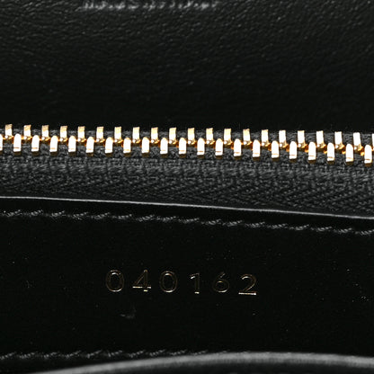 Celine Satinated Calfskin Mini 16 Top Handle Bag Black 6 of 9