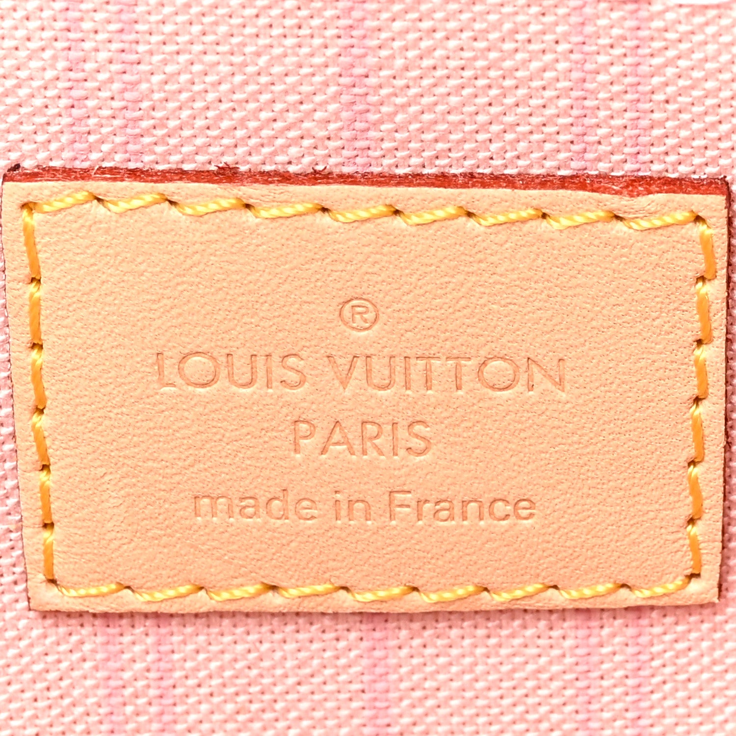 Louis Vuitton Damier Azur Neverfull MM GM Pochette Rose Ballerine 6 of 9