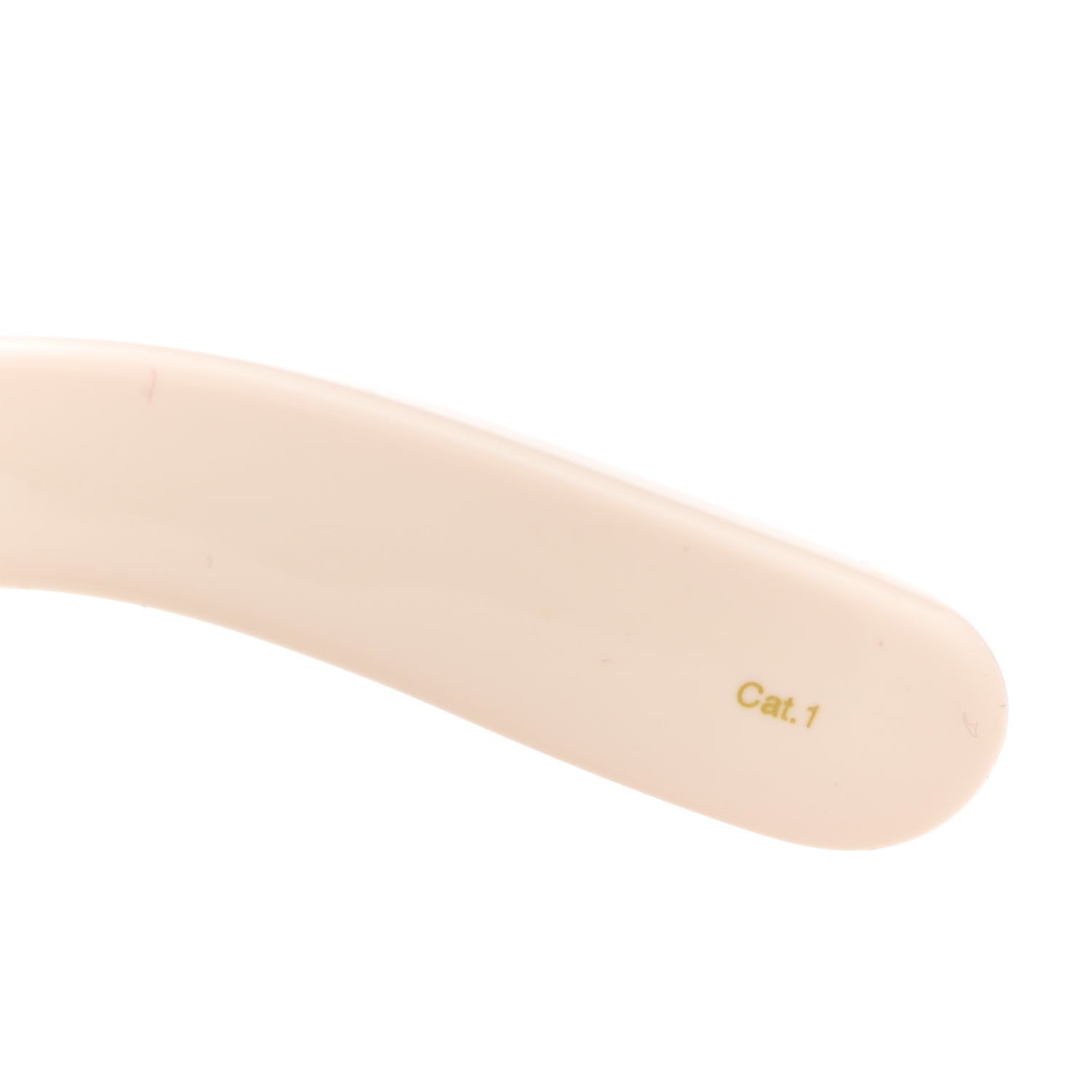 Gucci Acetate Crystal Oversize Hollywood Forever Sunglasses GG0144S Ivory 7 of 7