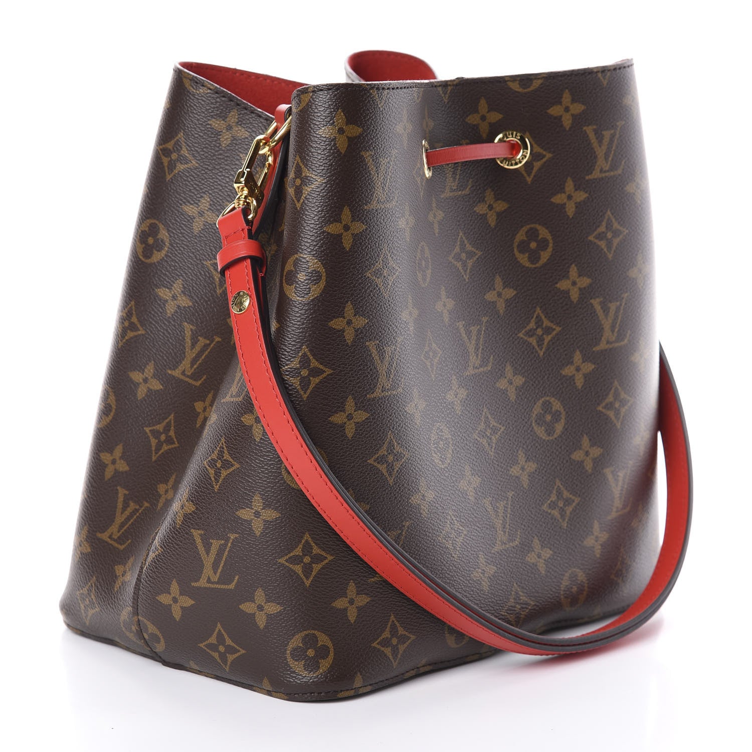 Louis Vuitton Monogram Neonoe MM Coquelicot 3 of 9