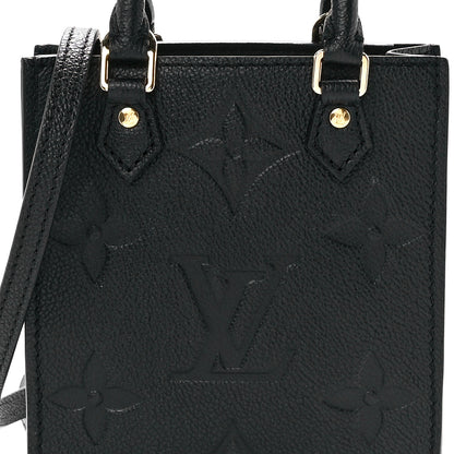 Louis Vuitton Empreinte Monogram Giant Petit Sac Plat Black 8 of 11