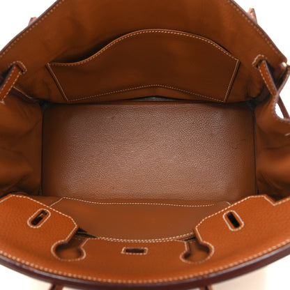 Hermes Taurillon Clemence Birkin 30 Gold 5 of 14