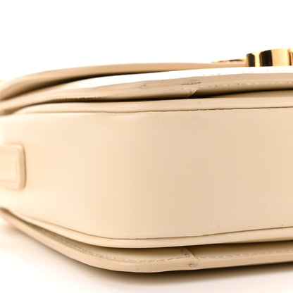 Celine Shiny Calfskin Small Triomphe Vanilla 9 of 10