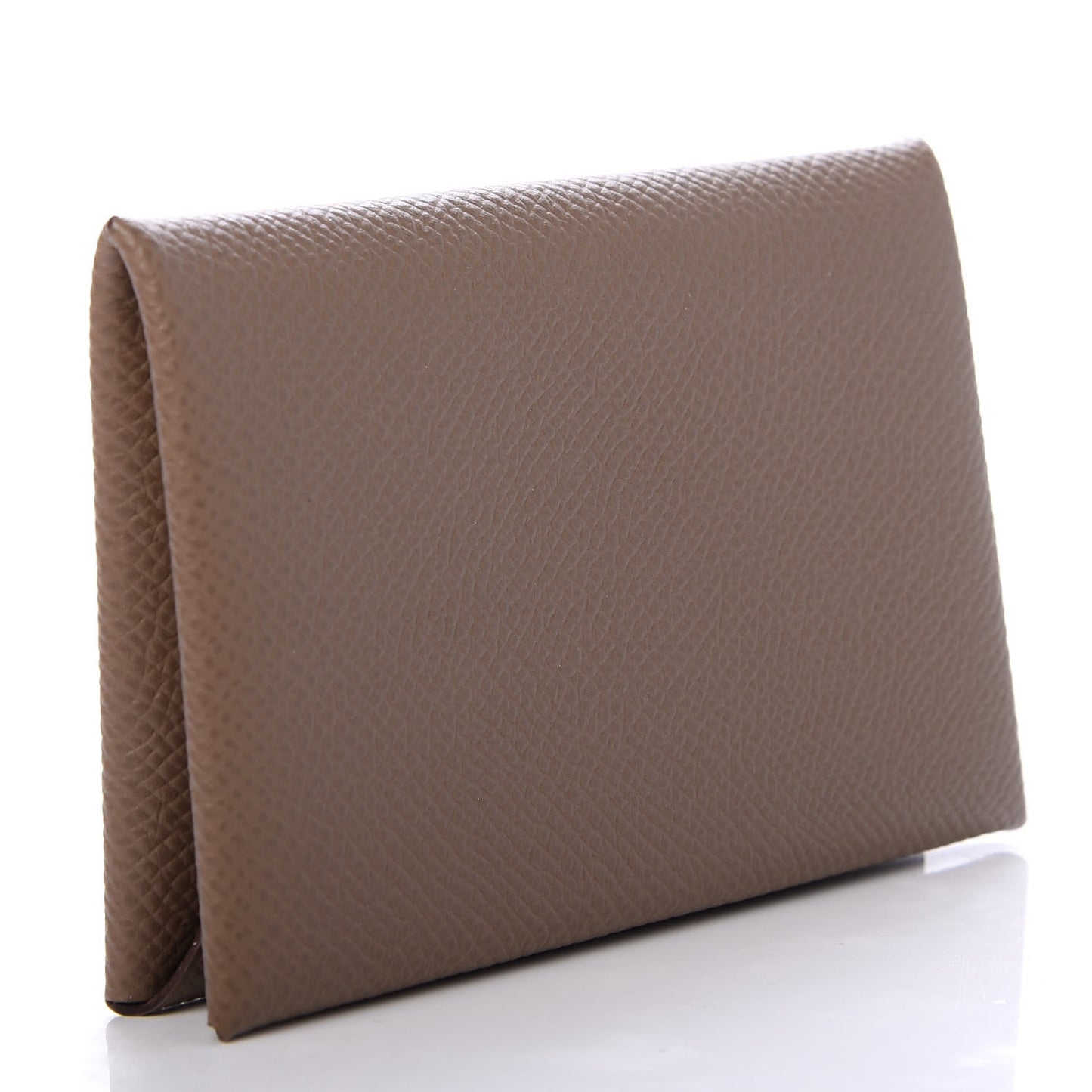 Epsom Calvi Card Case Etoupe