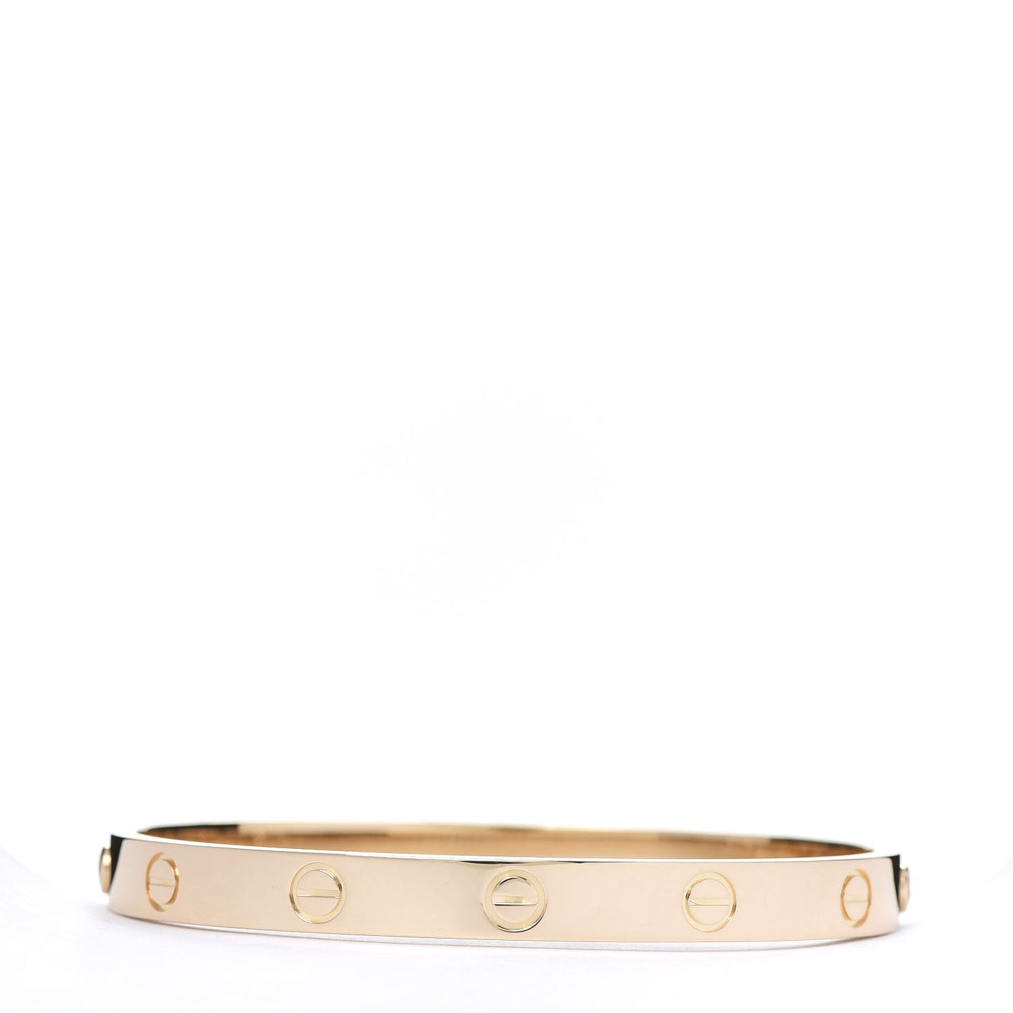 18K Yellow Gold LOVE Bracelet 17