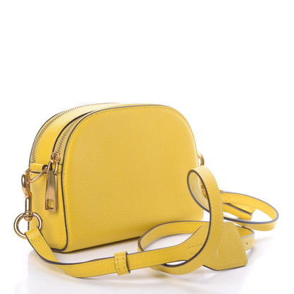 Marc Jacobs Calfskin Shutter Camera Crossbody Bag Sunshine Yellow 3 of 13