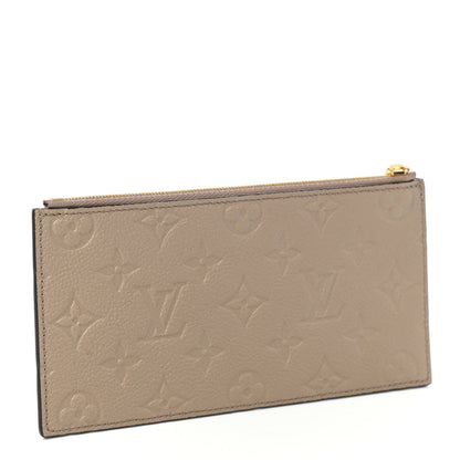 Louis Vuitton Empreinte Felicie Chain Wallet Zippered Insert Tourterelle 4 of 6