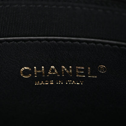 Chanel Lambskin Quilted Large CC Links Hobo Black 6 of 10