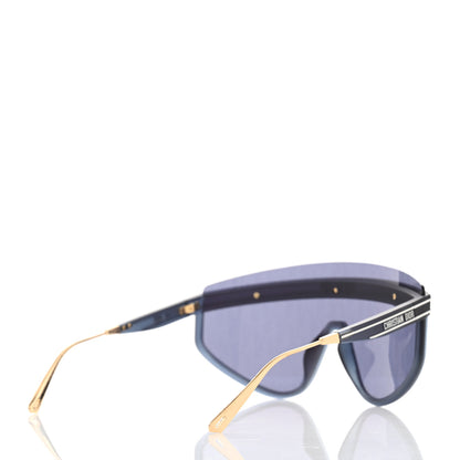 Christian Dior Oblique Mask DiorClub M2U Sunglasses Translucent Blue 4 of 8