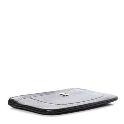 Chanel Grained Calfskin Small Neo Executive Cosmetic Case Black 4 of 7