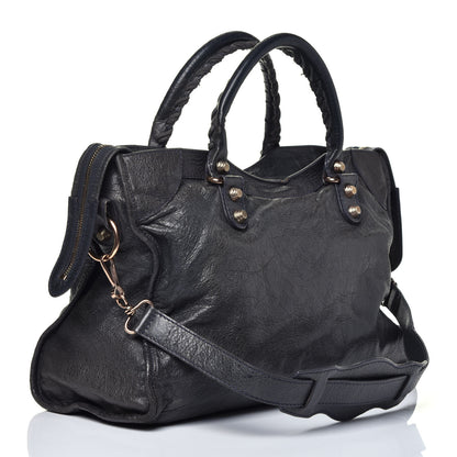 Balenciaga Agneau Giant 12 Rose Gold Hardware City Anthracite 3 of 9