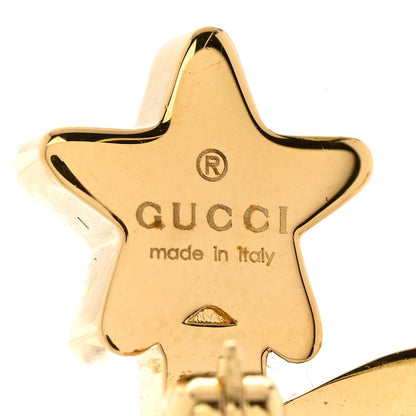Gucci Metal Crystal Gucci Brooch Gold 4 of 6