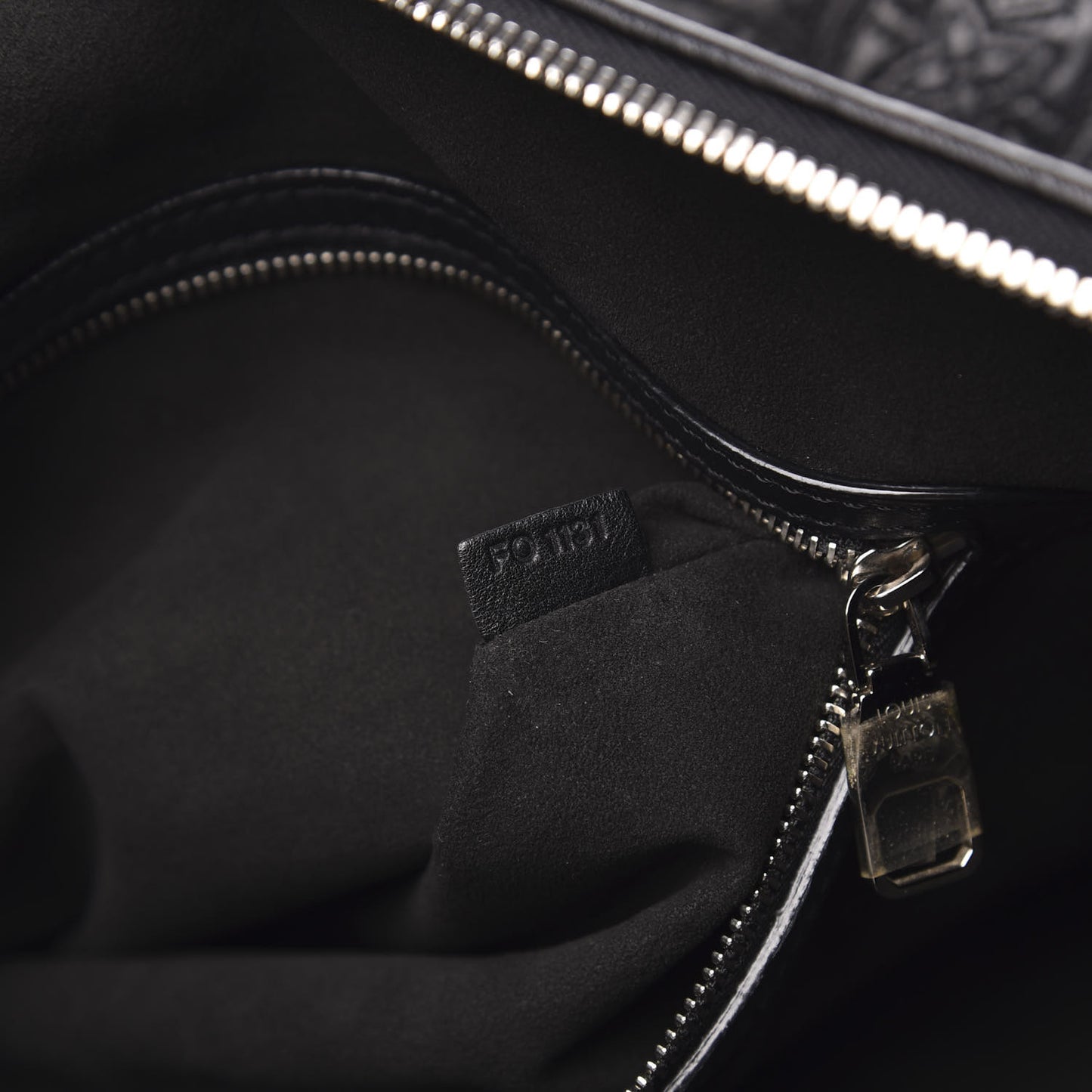 Monogram Lambskin Antheia Ixia MM Black