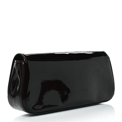 Louis Vuitton Patent Sobe Clutch Amarante 3 of 10