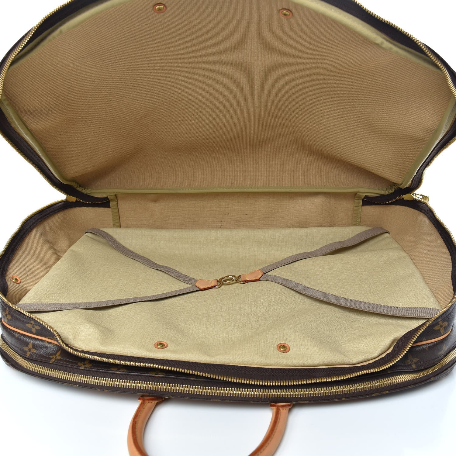 Louis Vuitton Monogram Alize 2 Compartment Luggage 4 of 14