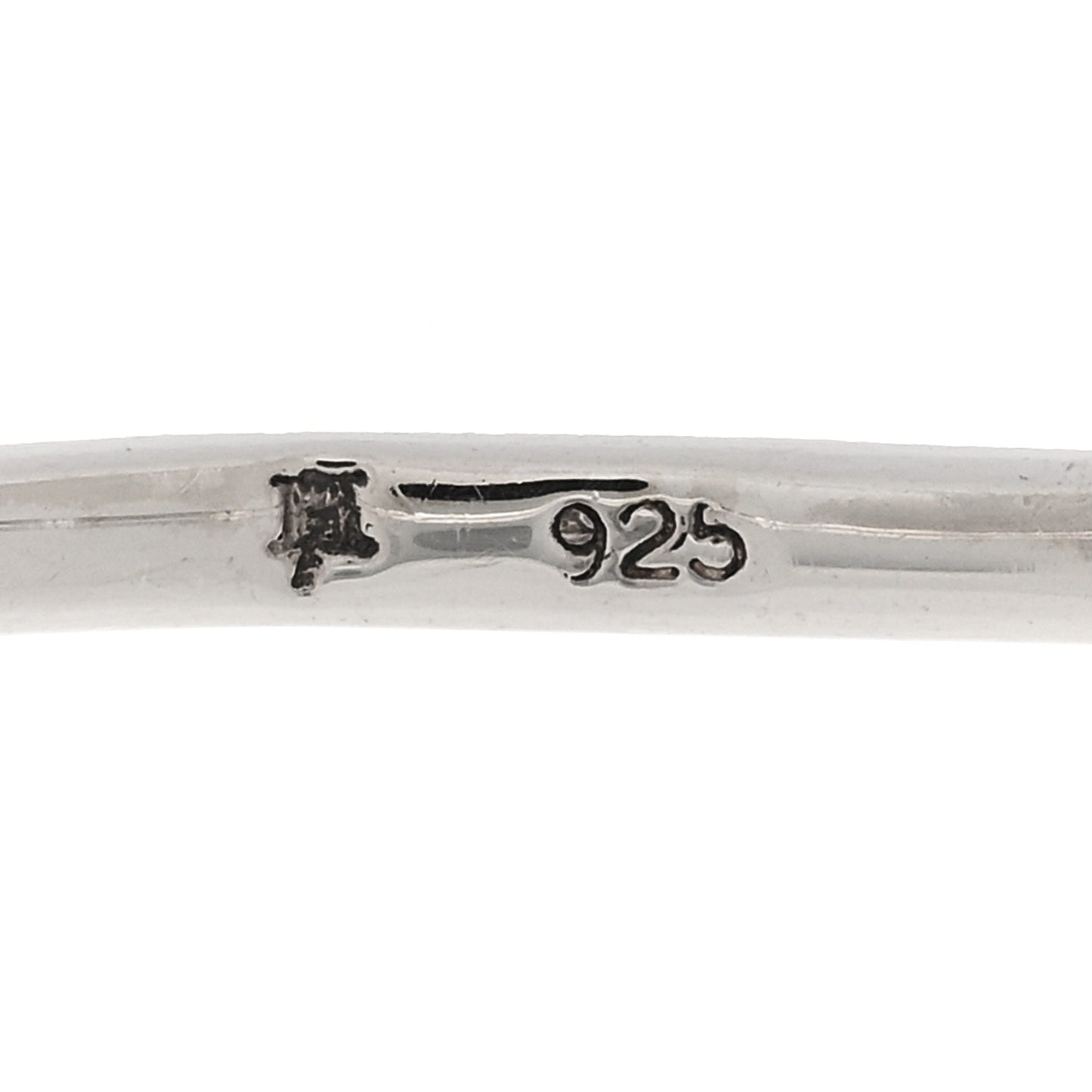 Sterling Silver Bamboo Bangle Bracelet Set of 3