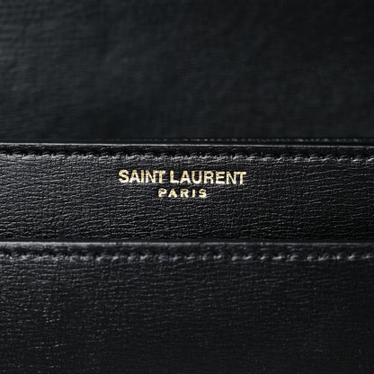 Saint Laurent Calfskin Leopard Print Medium Monogram Sunset 6 of 15