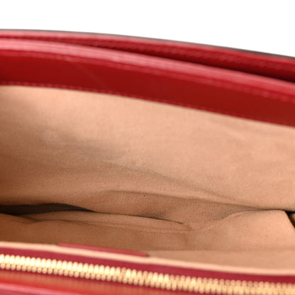Gucci Azalea Calfskin Horsebit 1955 Shoulder Bag New Cherry Red 5 of 9