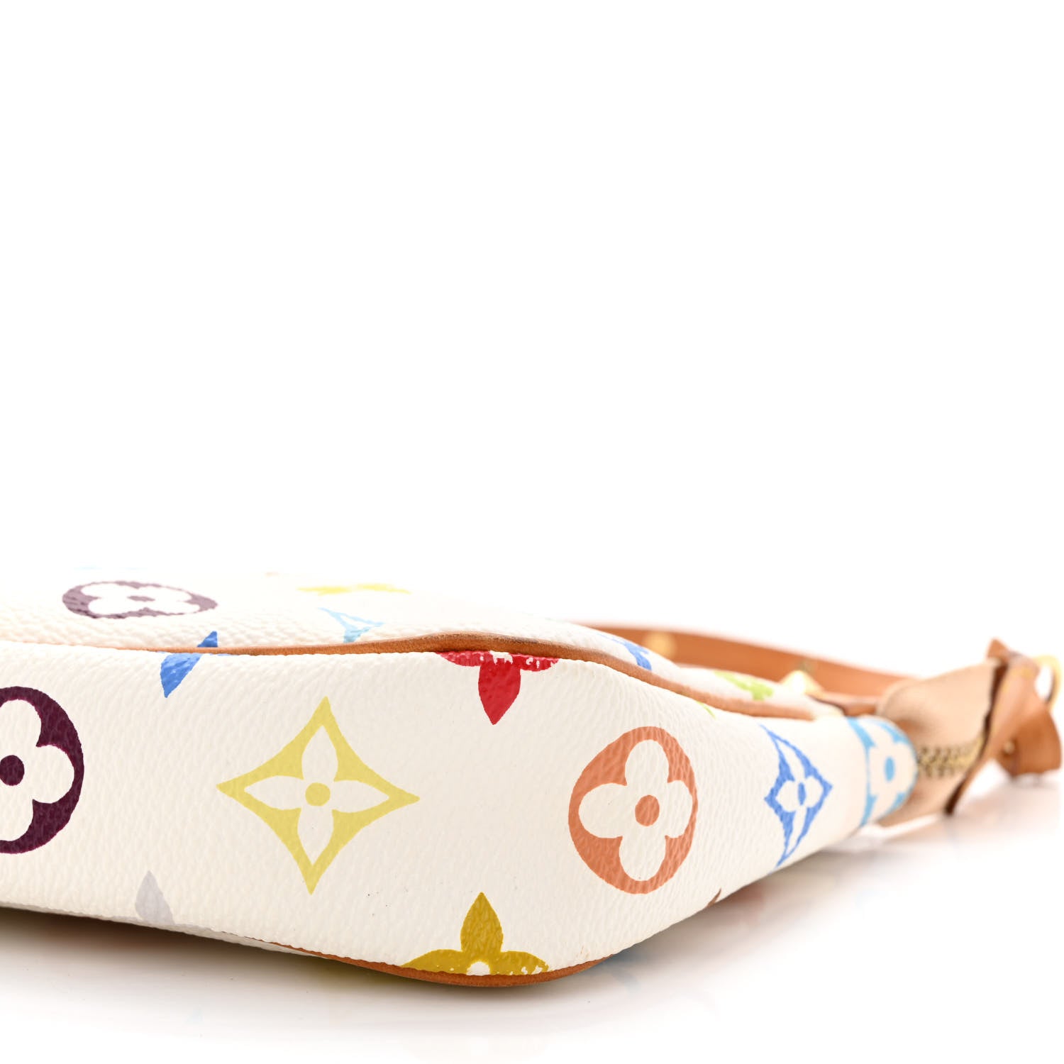 Louis Vuitton Monogram Multicolor Pochette Accessories White 11 of 11