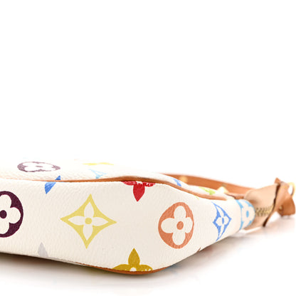 Louis Vuitton Monogram Multicolor Pochette Accessories White 11 of 11